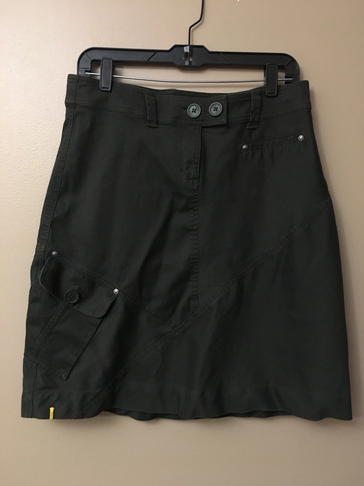lole cotton elastane comfy skirt