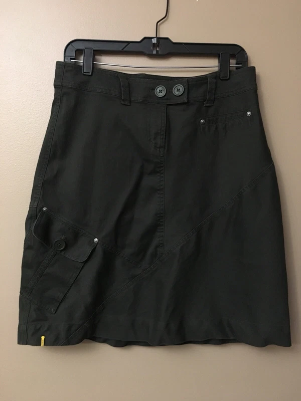 lole cotton elastane comfy skirt