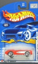 Hot Wheels 1/64 Collector No. 021 Corvette SR-2 No. 9 of 42 Item No. 52942
