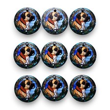 Puggle Printed Mini Ornaments Box of 9