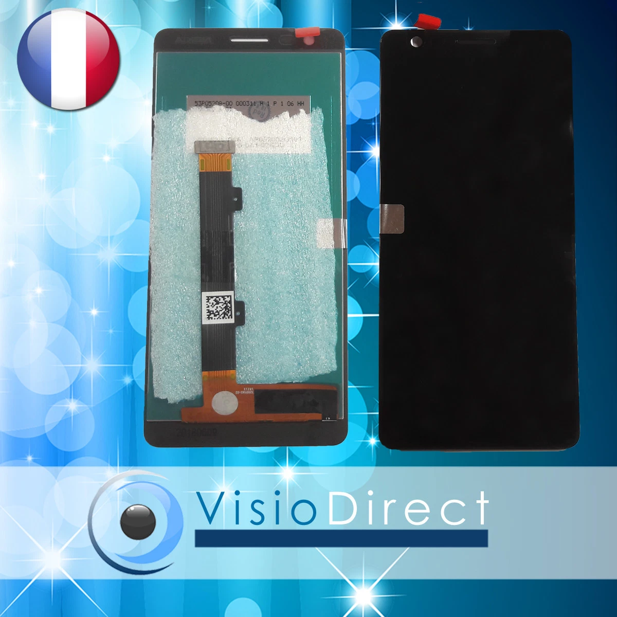 Protection d'écran pour smartphone GENERIQUE Vitre pour Nokia 5.1 de