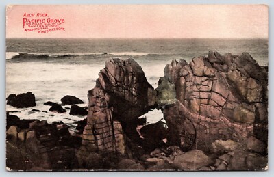 California San Francisco Arch Rock Pacific Grove Vintage Postcard ...