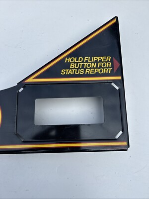 WILLIAMS - MISS-O / CUE-T - Original Plastic Décor Pinball Flipper - 30C-356-8