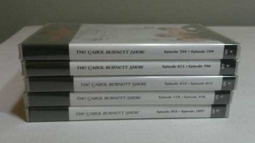 The Carol Burnett Show Collectors Edition (5 DVD) Multiple Episodes NEW/ SEALED - Foto 2 di 2