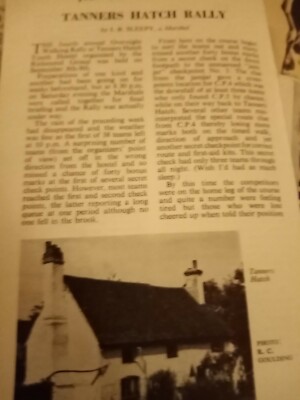 Bbn1 Ephemera 1960s youth hostel yha article tanners hatch rally I b sleepy 