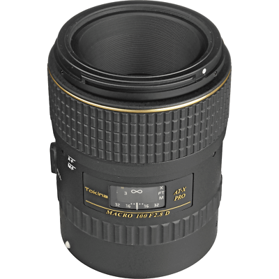 Tokina 100mm F2.8 AT-X PRO D Macro Canon Fit Lens 4961607633953