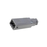 932143106 Stas 3 N Grau Steckverbinder: Rechtwinklig St Stecker MäNnlich Pin: 3