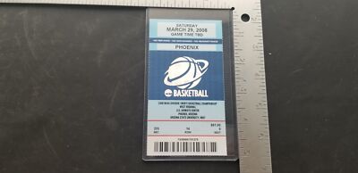 NCAA Division 1 Mens Basketball Championship West Regional 3-29-2008 Full Ticket