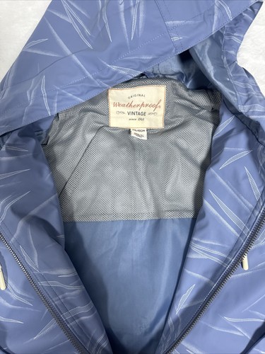 Weatherproof Vintage Women's Rain Slicker Jacket Blue Size XS Extra Small - Picture 3 of 4