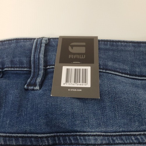 Jeans G-Star Raw Rackam 3D skinny fit super elasticizzato in vernice estrema uomo 38x34 - Foto 24 di 24