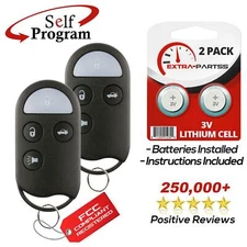 2 For 1995 1996 1997 1998 1999 Nissan Maxima Keyless Entry Remote Car Key Fob