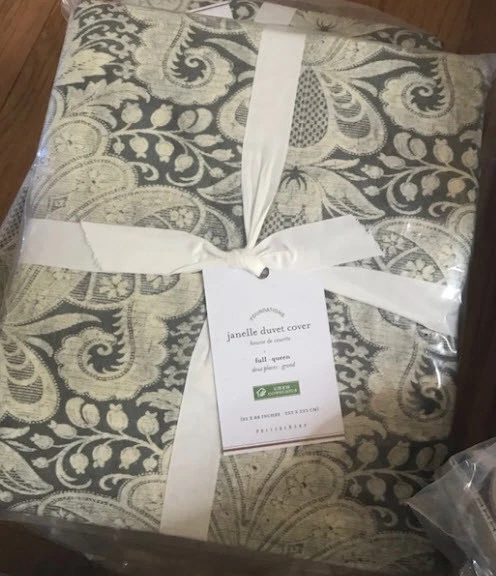 Janelle duvet outlet cover pottery barn