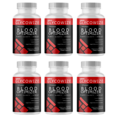 Glycowize Advanced Blood Optimizer Glycogen Support Supplement - 6 Bottles