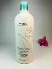 Aveda Shampure Hand and Body Wash 33.8 oz /1 liter prof Brand New