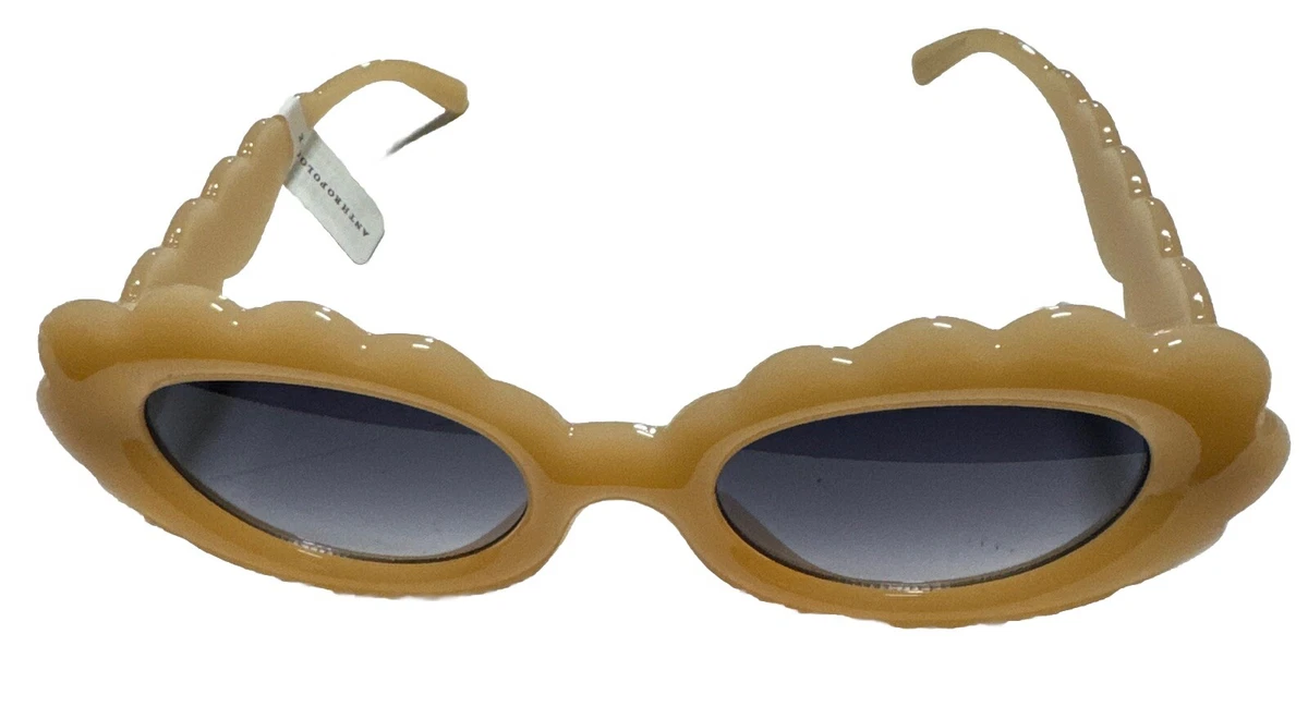 Anthropologie Ett:Twa Sunglasses Bastine 54 17 135 Taupe Soft Pouch Sunnies NWT Anthropologie Sunglasses & Sunglasses Accessories for Women  main image 3