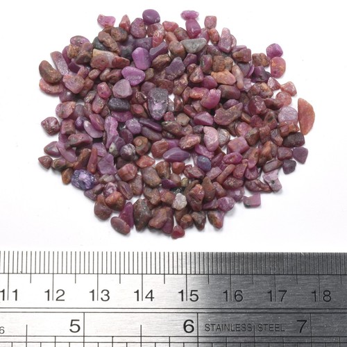 Ruby - 20g Natural Chips Lot - Picture 4 of 4