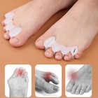 <!--F#f_0-->2pcs Toe Separators, Correct and Align Toes - Medical Grade Silicone - Size M<!--F/-->