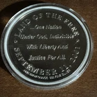 Land Of The Free September 11, 2001 .999 Silver 1 Troy Ounce Coin