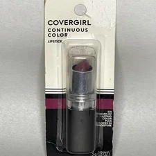 Vintage CoverGirl Continuous Color Lipstick Midnight Mauve 540 New Discontinued