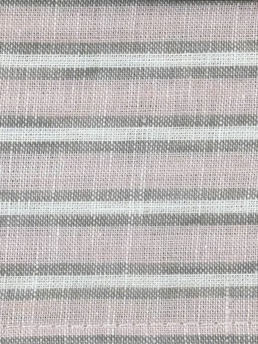 Falda Cuna Pottery Barn Baby Montauk Belga de Lino Nueva con Etiquetas Rosa Gris Blanco $79 - Imagen 4 de 7