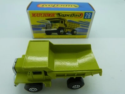 Matchbox Lesney Superfast 28 Mack Dump Truck in original box - image 1 of 4