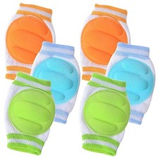 Acfun 3 Pairs Baby Knee Pads for Crawling - Adjustable Breathable Waterproof ...