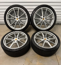 OEM 20" 21" PORSCHE 992 Carrera Sport Wheels MICHELIN PS4S Tires Genuine TPMS