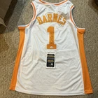 TENNESSEE VOLUNTEERS- RICK BARNES SIGNED AUTOGRAPH JERSEY JSA COA BASKETBALL