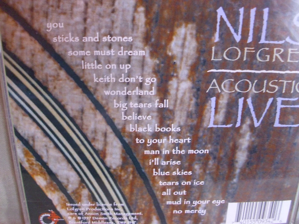 Nils Lofgren- Acoustic LIVE- DEMON Rec. 1997 - Bild 2 von 2