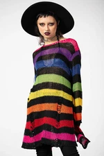 KILLSTAR Over The Rainbow Knit Sweater In Rainbow