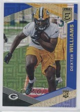 2019 Panini Donruss Elite Rookies Blue /10 Dexter Williams #170 fl4