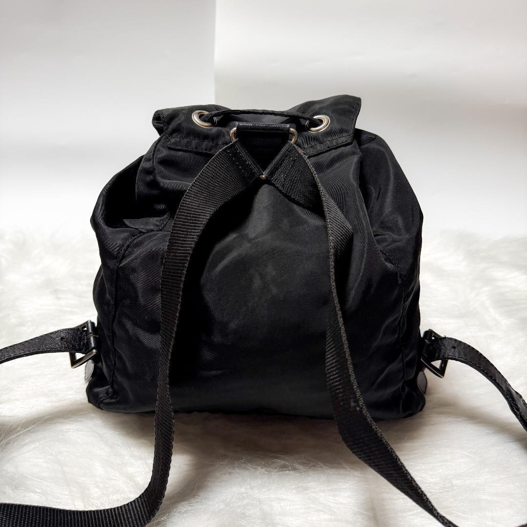 Prada Testo Nylon Mini Backpack 25cm Drawstring T… - image 3