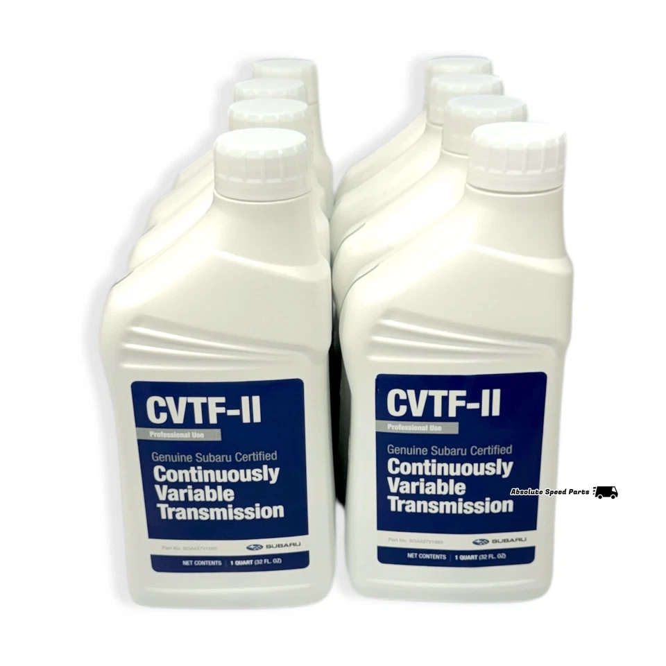 Líquido de transmisión CVT genuino OEM Subaru CVTF-II - 8 cuartos de galón - SOA427V1660 Foto 3 de 3