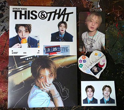 Stray Kids I.N Jeongin THIS & THAT Album & Version + Official Photocard Kpop 