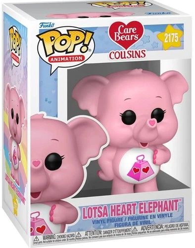 Funko Care Bears Cousins POP! Animation Lotsa Heart Elephant Vinyl Figure #2175