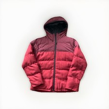Red & Burgundy Takeo Kikuchi The Shop TK Puffer Jacket - Size Large