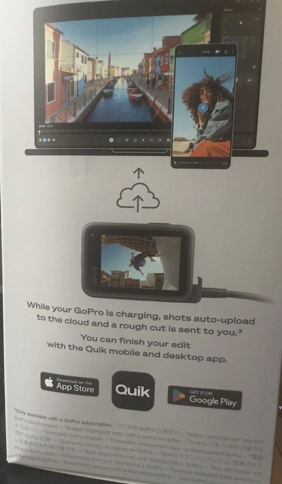 GOPRO 13 BLACK CREATOR EDITION 5.3K ACTION CAMERA CHDFB-131-EU 4K UHD RRP£599 - Image 2 of 4