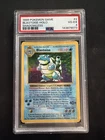 1999 Pokémon TCG Blastoise Holo Rare Card Base Set 2/102 HP Shadowless PSA 4