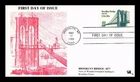 DR JIM STAMPS US COVER BROOKLYN BRIDGE CENTENNIAL FIRST DAY ISSUE