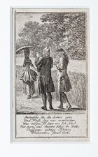 DANIEL CHODOWIECKI Moralische Satirische Inhalte Radierung Passep. 1778 E 231