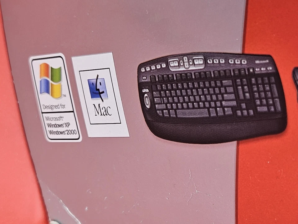 Microsoft Wireless Optical Desktop Elite USB/PS2 Keyboard And Mouse Combo New - Image 3 of 4