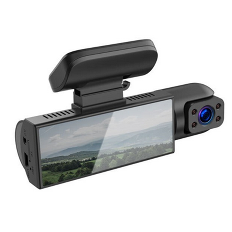 3.16in 1440P Dual Lens Car DVR Dash Cam Video Recorder Camera Motion Detection