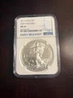 2017 $1 AMERICAN SILVER EAGLE - NGC MS70 - EARLY RELEASES
