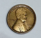 1909 s lincoln cent Vf Cleaned