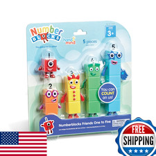 hand2mind Numberblocks Friends 1-5 Action Figure Set Toy Figures  Playset