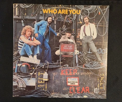 Who Are You [LP] The Who 1978 Vintage Rock Vinyl Record VG+