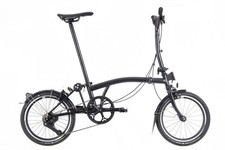 Brompton P Line 4-Speed - Mid Handlebar - Midnight Black - New