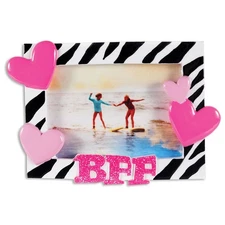 BFF Frame Personalized Christmas Tree Ornament