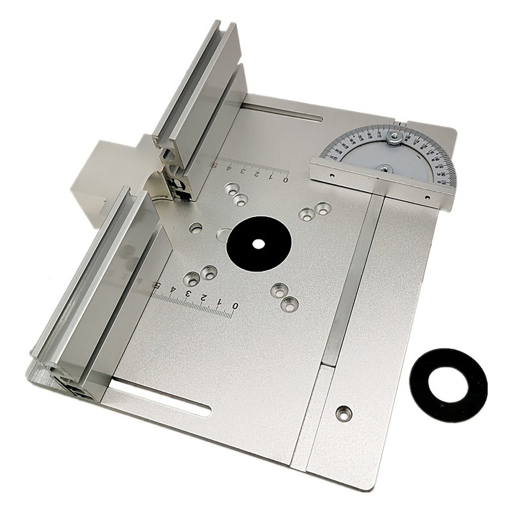 Heavy-Duty Portable Router Table Insert Plate with Fence for ...
