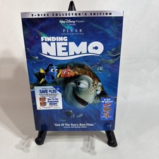 Finding Nemo Walt Disney Pixar DVD Two Disc Collector's Edition Slipcase 2003